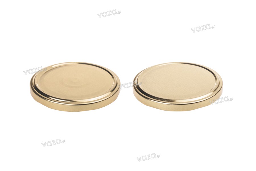 Metal Cap T.O. 82 in gold, with or without a seal button