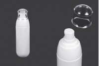 80 ml PET bottle with white pump and transparent cap