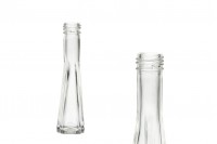 50ml pyramid glass bottle for olive oil, vinegar or spirits also suitable for decoration in size 42x163