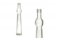 210ml glass bottle for olive oil, vinegar or spirits also suitable for decoration in size 53x300