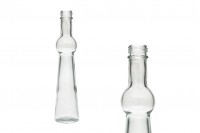Glass bottle for oil-vinegar, drinks or decor 53x240-180 ml
