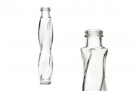 Glass bottle for oil-vinegar, drinks or decor 56x290 - 320 ml