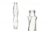 320ml glass bottle for olive oil, vinegar or spirits also suitable for decoration in size 56x290