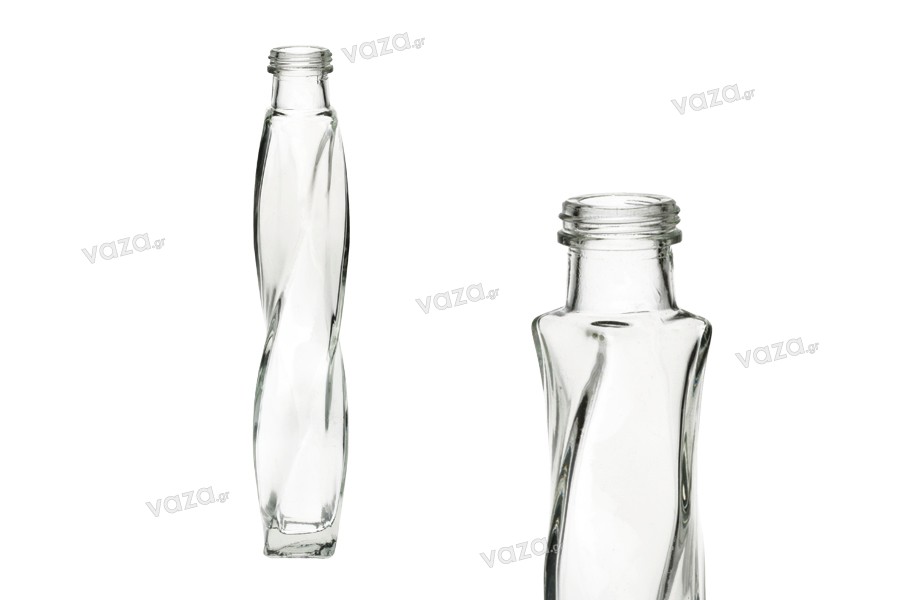 Bouteille en verre pour huile-vinaigre, boissons ou décoration 56 x 290 - 320 ml