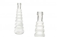 Bouteille en verre pour huile-vinaigre, boissons ou décor 80 x 250-380 ml (PP 19,6 %)
