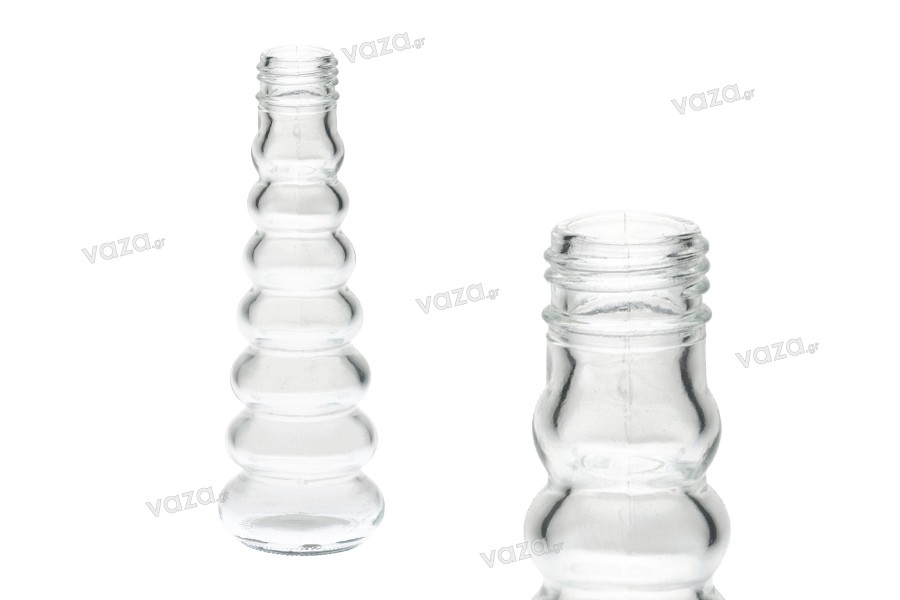 Μπουκάλι γυάλινο για λάδι, ξύδι, ποτά ή διακόσμηση 55x165 - 100 ml