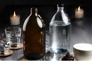 Bouteille en verre pharmaceutique pour parfums et huiles de 1000 ml-5