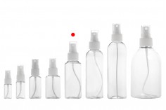 100ml PET spray bottle for slightly fatty solutions in a package with 12 pieces.
