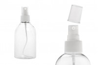 250ml PET spray bottle for slightly oily solutions in a package with 12 pieces.