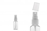 30ml PET spray bottle for slightly fatty solutions in a package with 12 pieces.