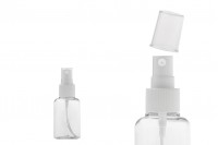 50ml PET spray bottle for slightly fatty solutions in a package with 12 pieces.