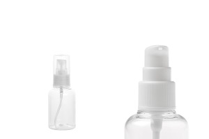 PET-Flasche 50 ml mit Pumpe in einer Packung mit 12 Stücken-2