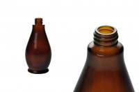 Bottiglietta in vetro per olio essenziale ambrata da 100ml (PP18)