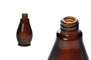 Bottiglietta in vetro per olio essenziale ambrata da 50ml (PP18)