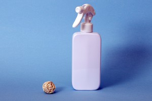 Bouteille de 300 ml en plastique (PET) blanche avec pompe pour pulvérisation - 12 pcs-3