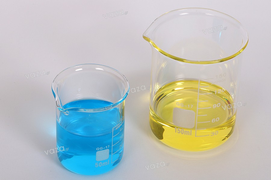 Ποτήρι ζέσεως 50 ml γυάλινο κυλινδρικό 