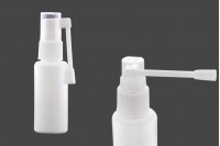 Flacon de 30 ml avec pompe de pulvérisation topique pour usage dermique et pharmaceutique - 12 pcs