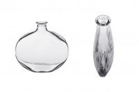200ml oval shaped glass bottle