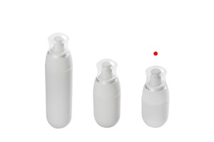 Flacon PET de 30 ml avec pompe blanche et bouchon transparent-6