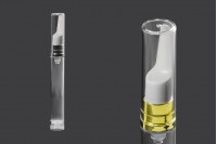 Airless 15 ml bottle for transparent serum with lid