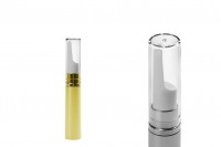 Airless 10 ml bottle for serum with colored body and lid