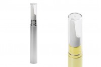 Colored 15ml airless bottle for serums and creams with cap