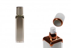 Flacon en acrylique airless de luxe de 50ml avec pompe à crème et bouchon