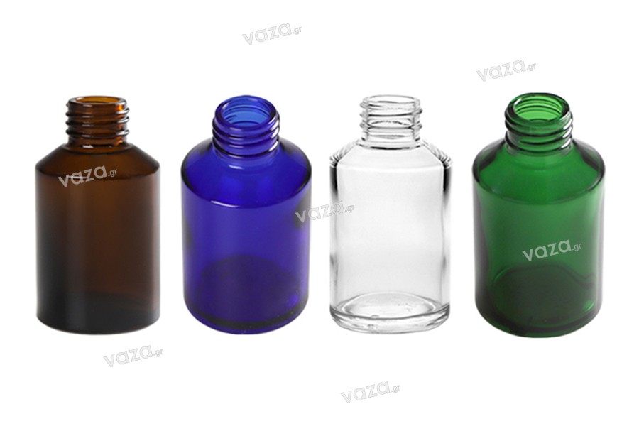 100 ml Glasfläschchen mit PP28-Auslauf