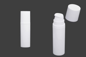 Bottiglietta in plastica airless per creme da 15 ml di colore bianco-εικόνα_προϊοντική