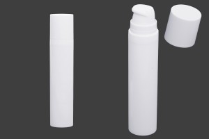Flacon plastique airless pour crème de 20 ml en couleur blanche-εικόνα_προϊοντική
