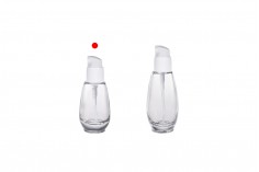 Flacon de sticlă de 30 ml cu pompă de plastic (PP18)