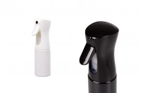 Spray bottle 200 ml, plastic and refillable in various colors