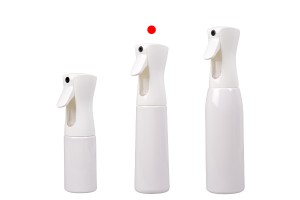 Shishe spërkatëse plastike 300 ml, e ripërdorshme, në ngjyra të ndryshme -imazh_grup