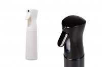 300ml refillable plastic fine mist spray bottle, available in different colors