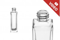 30ml square perfume glass bottle with 18/415 finish