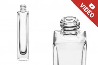 50ml square perfume glass bottle with 18/415 finish