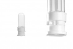 Φιαλίδιο 2 ml γυάλινο, με πλαστικό καπάκι ασφαλείας για δειγματισμό, φάρμακα και ομοιοπαθητικά - 25 τμχ