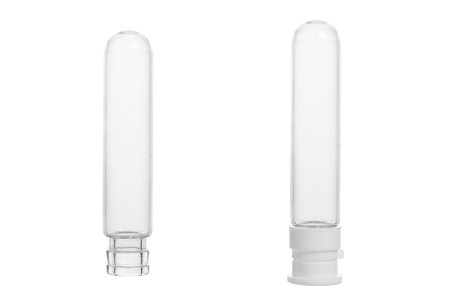 Shishkë qelqi 5 ml me kapak plastik të sigurisë për marrjen e mostrave, ilaçeve dhe homeopatëve-εικόνα_προϊοντική