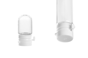 1 ml Glasfläschchen mit Kunststoff-Sicherheitskappe für Probenahme, Arzneimittel und Homöopathen-εικόνα_σύνθεση