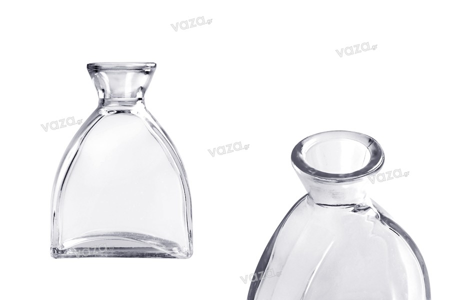 Flasche 100 ml Glas ohne Verschluss