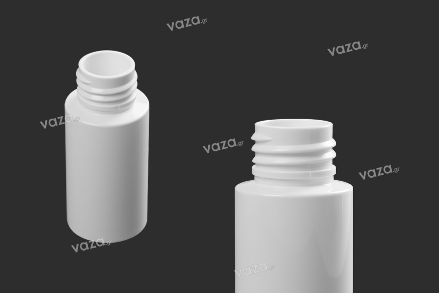Bottiglietta da 40 ml in PET di colore bianco (PP24)