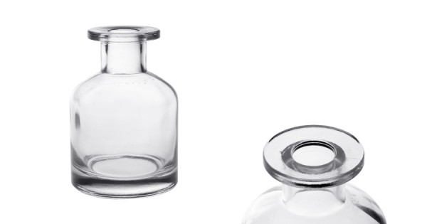 Transparent 150ml glass diffuser bottle