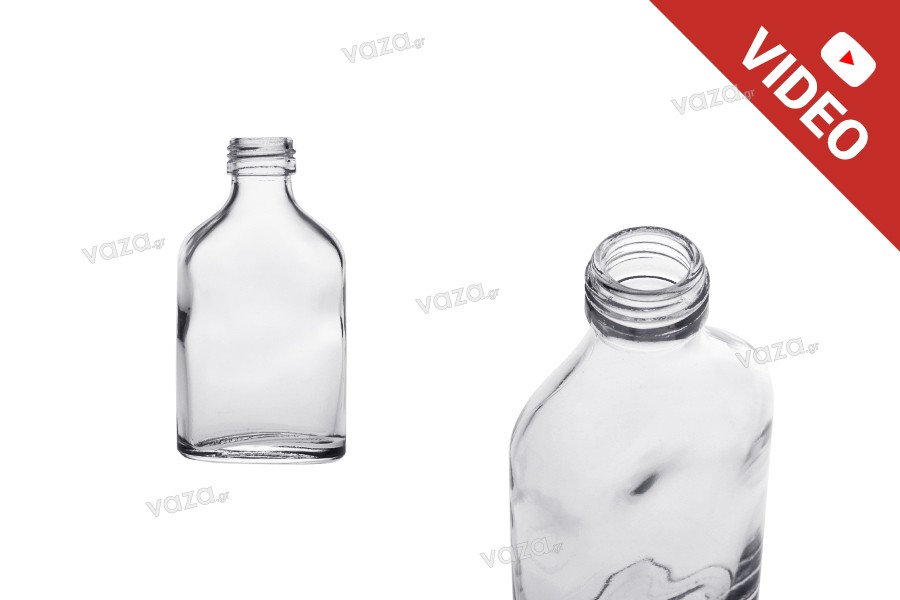 Bottiglia a forma di borraccia da 100 ml