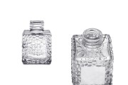 Glass square bottle 100 ml (PP 28) for reed diffuser