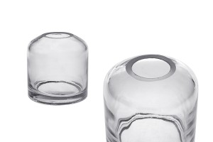 Vaso decorativo in vetro da 250 ml per diffusore a bastoncini o fiori-εικόνα_προϊοντική
