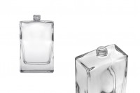 Glass perfume bottle 100 ml (PP 15) in rectangular shape