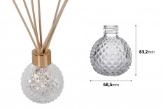 Cylindrical glass bottle 100 ml PP 28 for reed diffuser