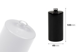 100ml runde Parfümflasche mit Crimp-Sicherheitsverschluss-2