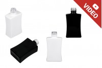 50ml rectangular glass perfume bottle (18/415), in black or white color