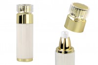 Luxury 100ml acrylic bottle with cream pump and acrylic cap